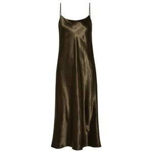 NWT // SATIN SLIP DRESS BY VINCE